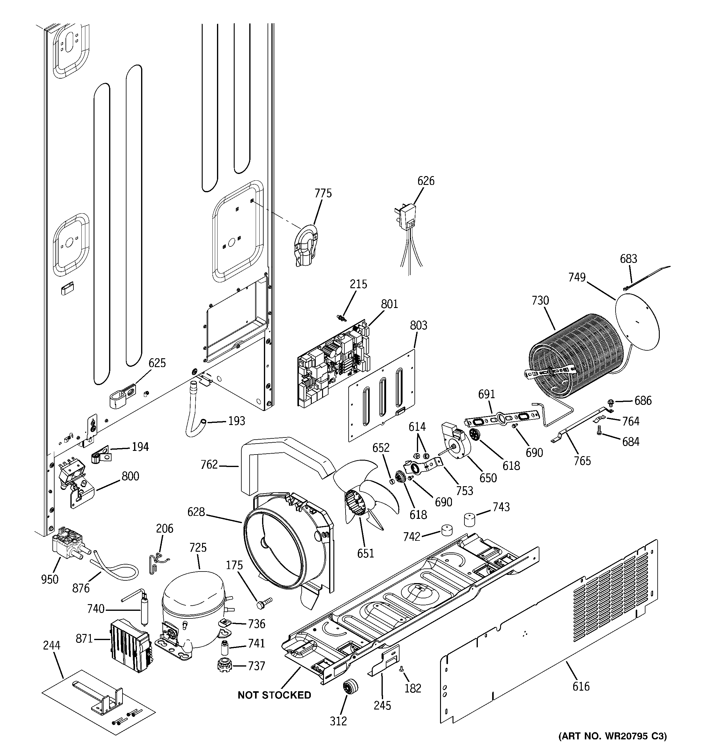 Machine compartment