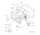 GE JEB1860SM2SS oven cavity parts diagram