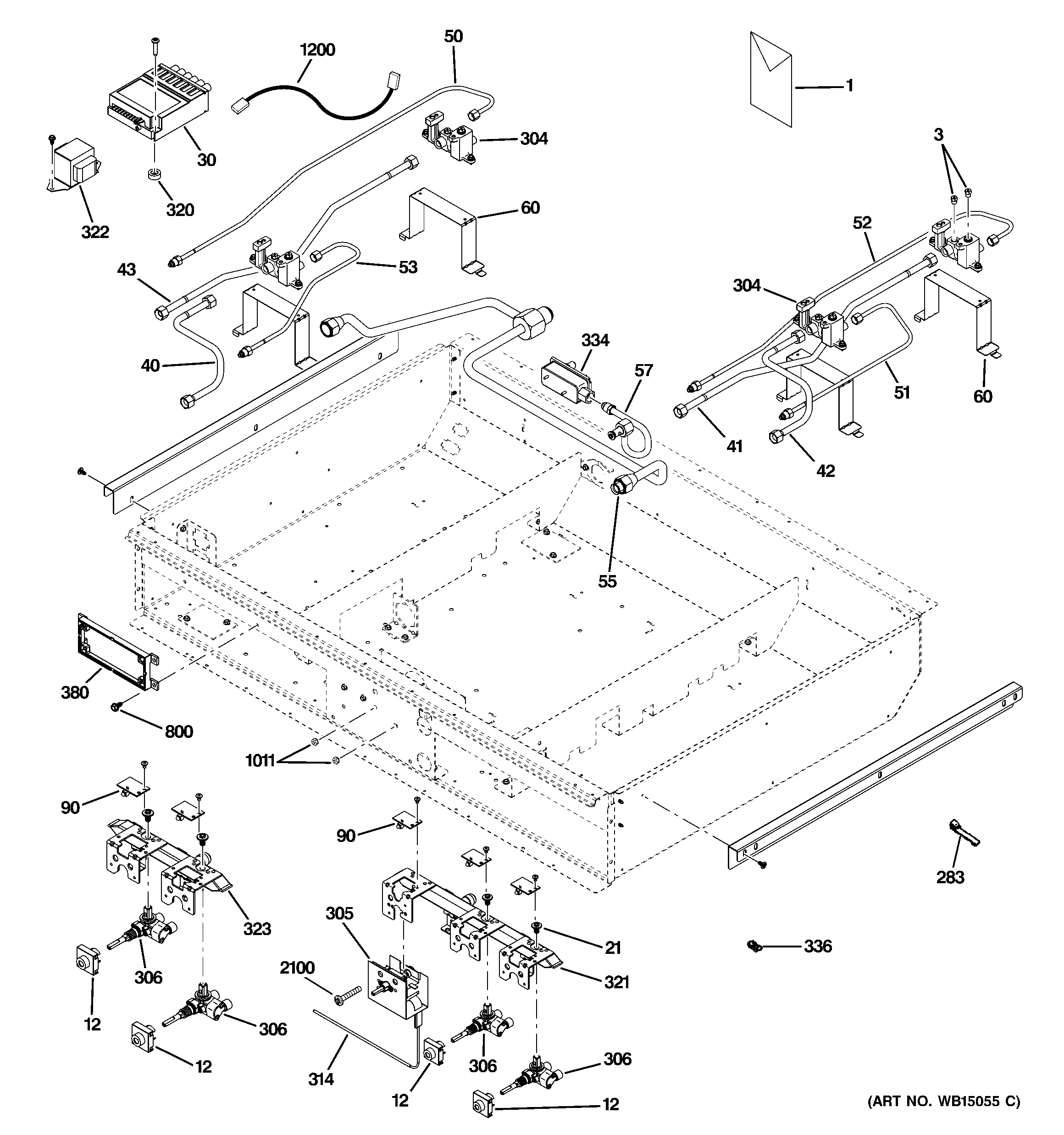 Gas & burner parts