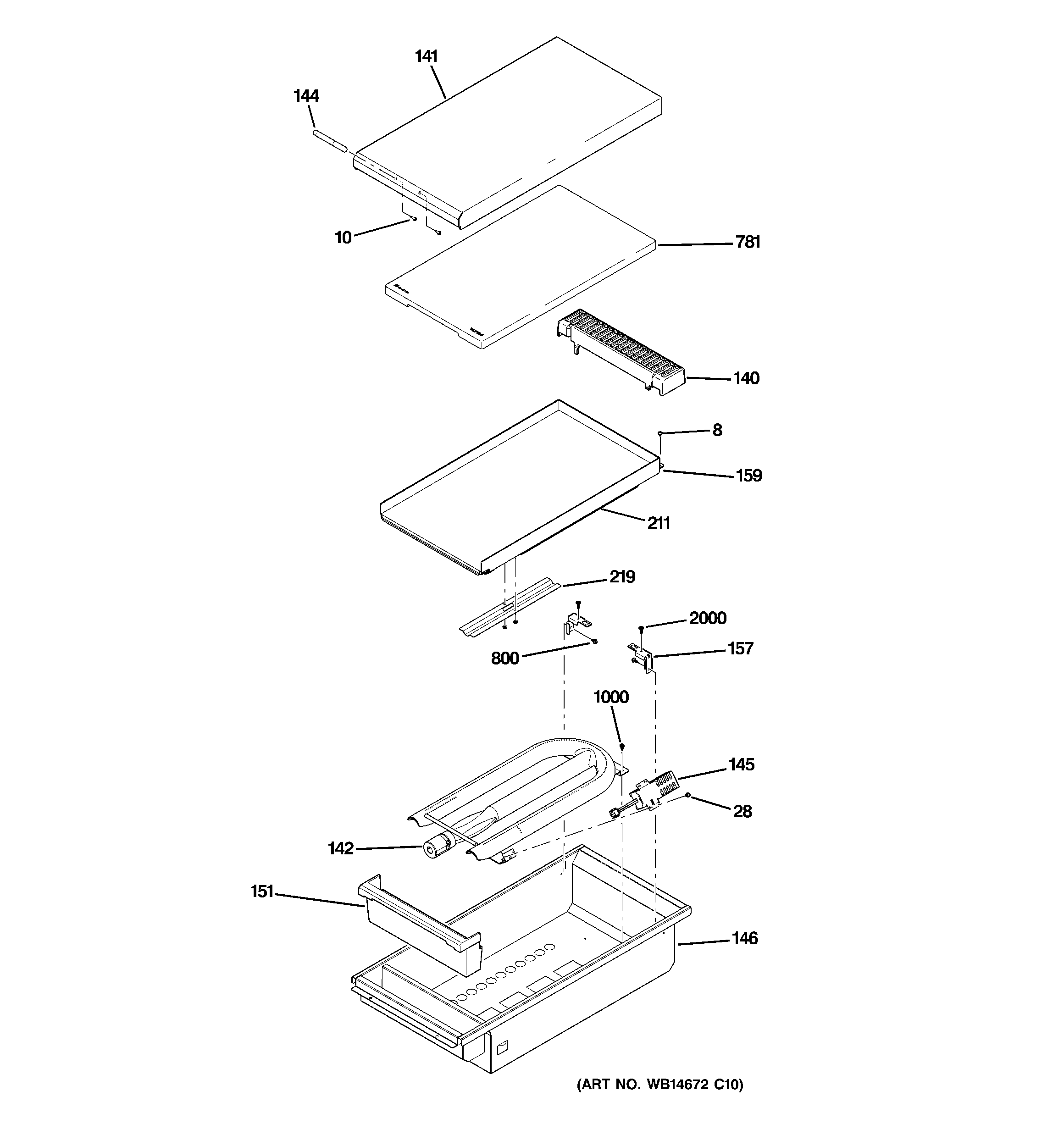 Griddle assembly