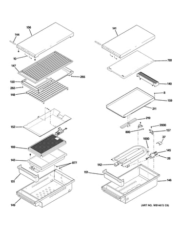 Grill & griddle assembly