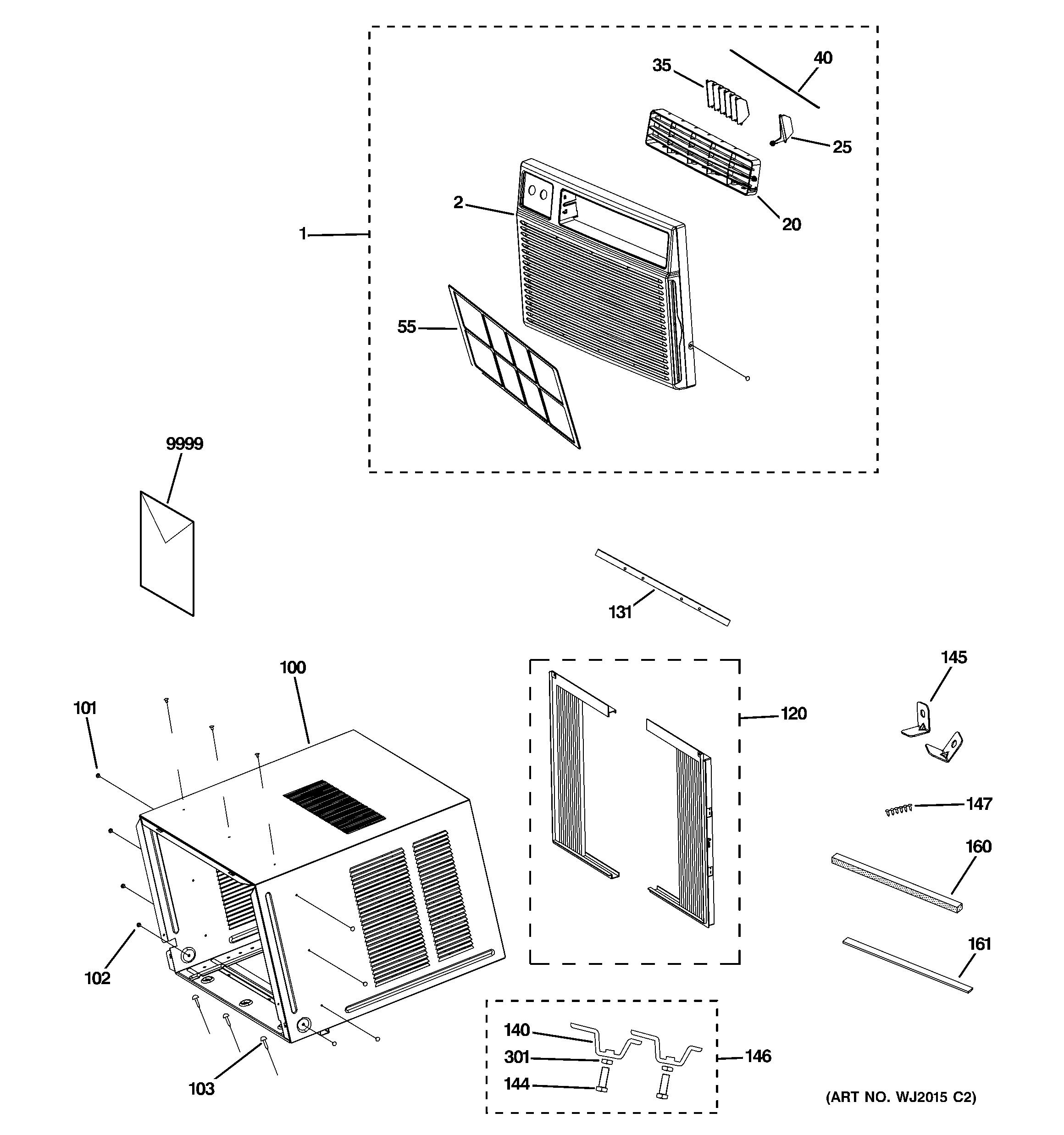 GRILLE & CHASSIS PARTS