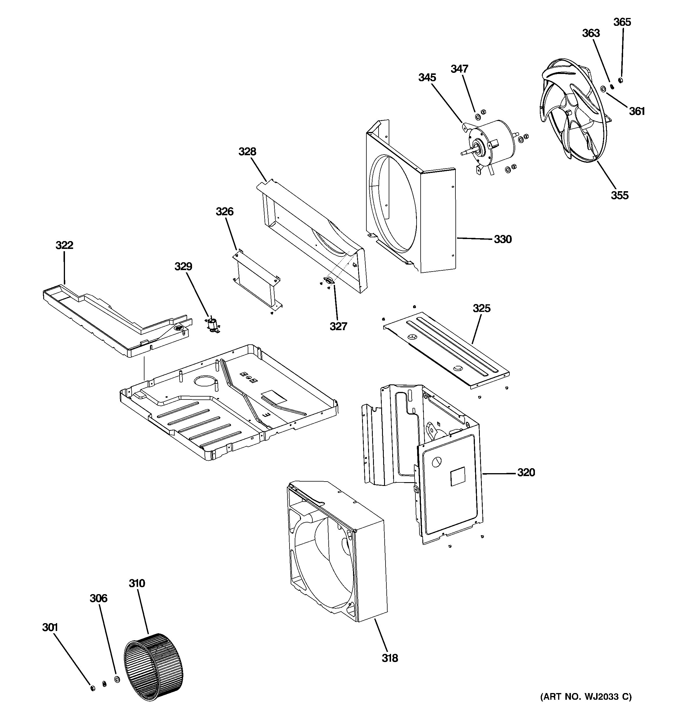 BASE PAN PARTS