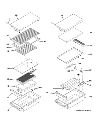 Grill & griddle assembly