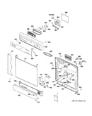 Escutcheon & door assembly