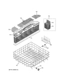 Lower rack assembly