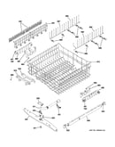 Upper rack assembly