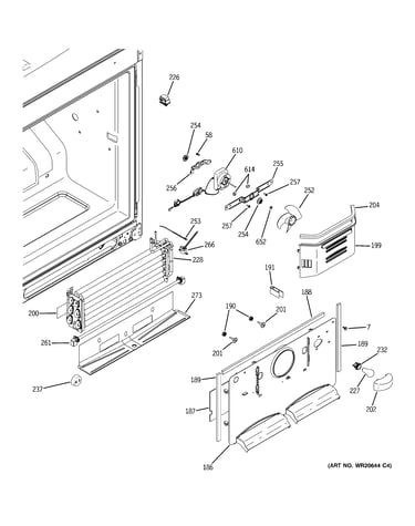 Freezer section