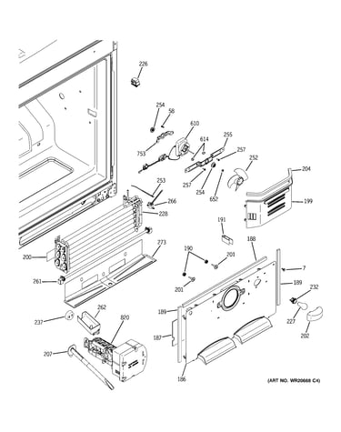 Freezer section