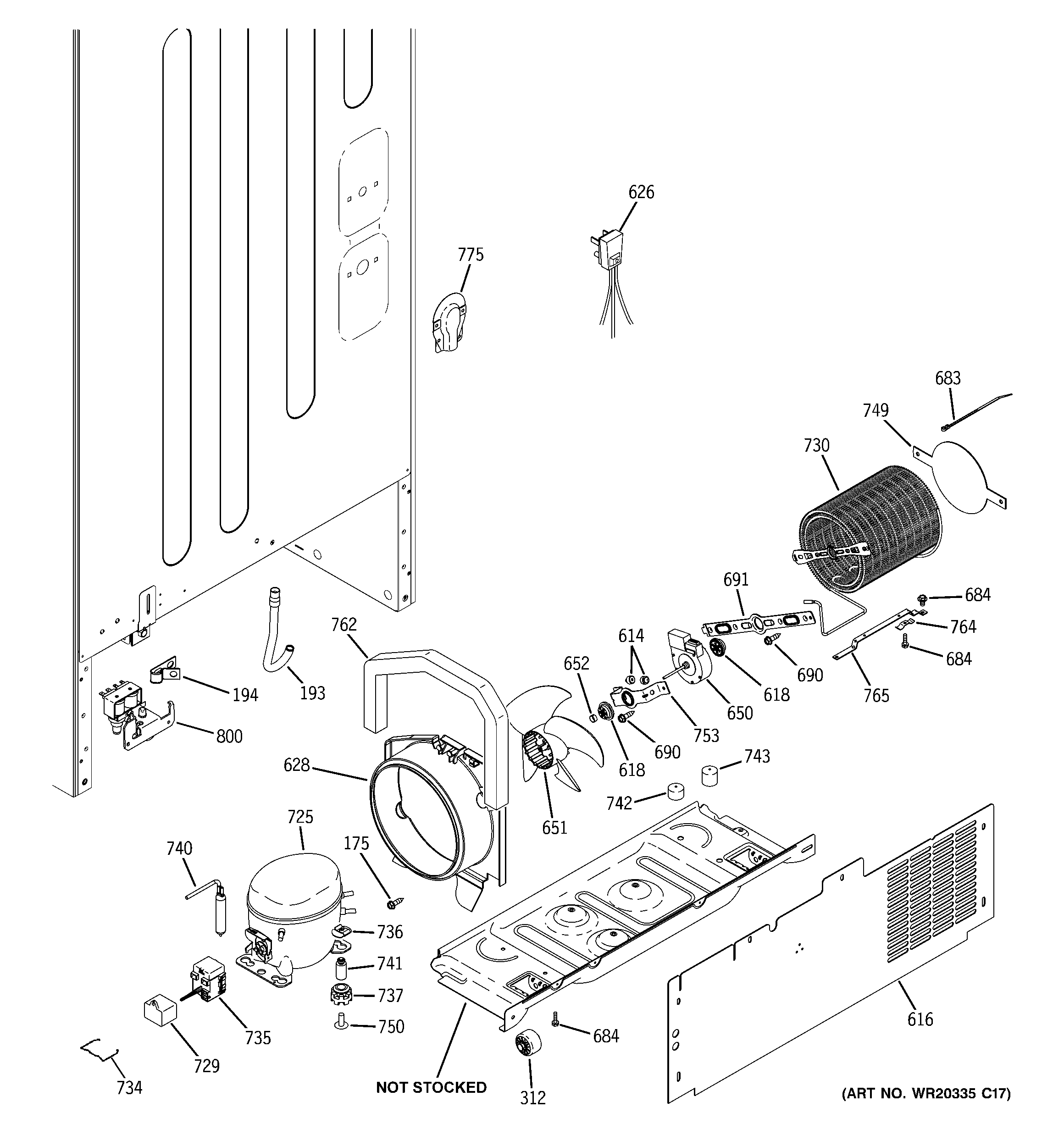 Machine compartment