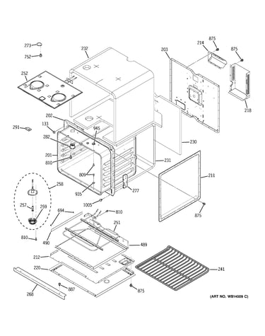 Lower oven