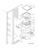 Fresh food shelves
