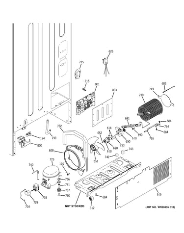 Machine compartment