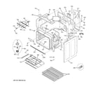 GE JB840SP4SS body parts diagram