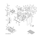 GE PB969SP3SS body parts diagram