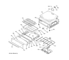 GE PB969SP3SS warming drawer diagram