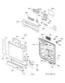 Escutcheon & door assembly