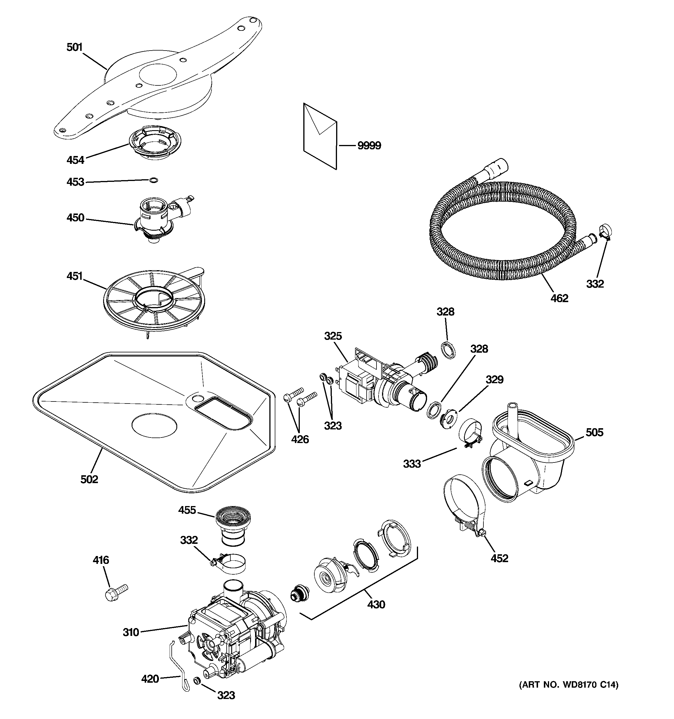 Motor-pump mechanism