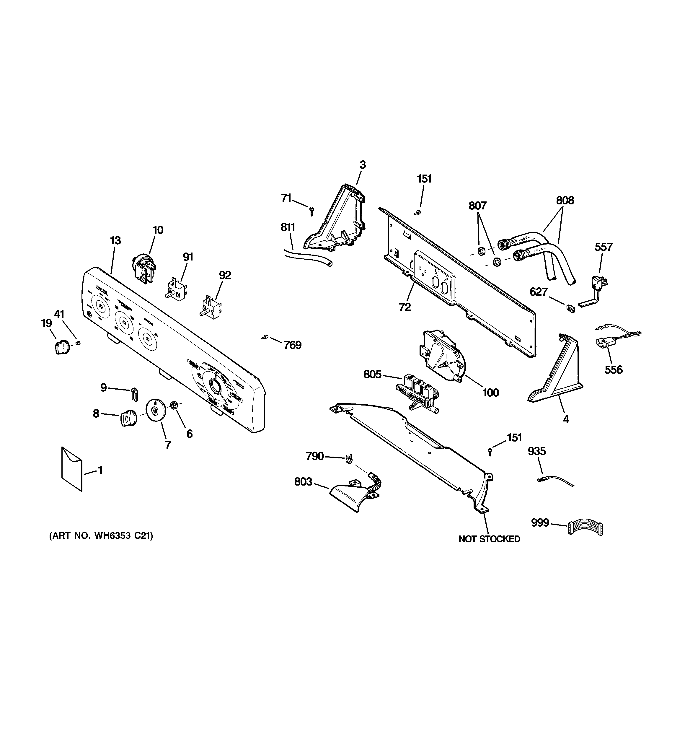 CONTROLS & BACKSPLASH