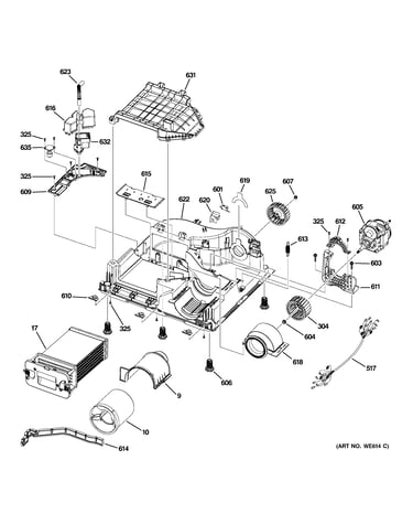 Motor & blower assembly