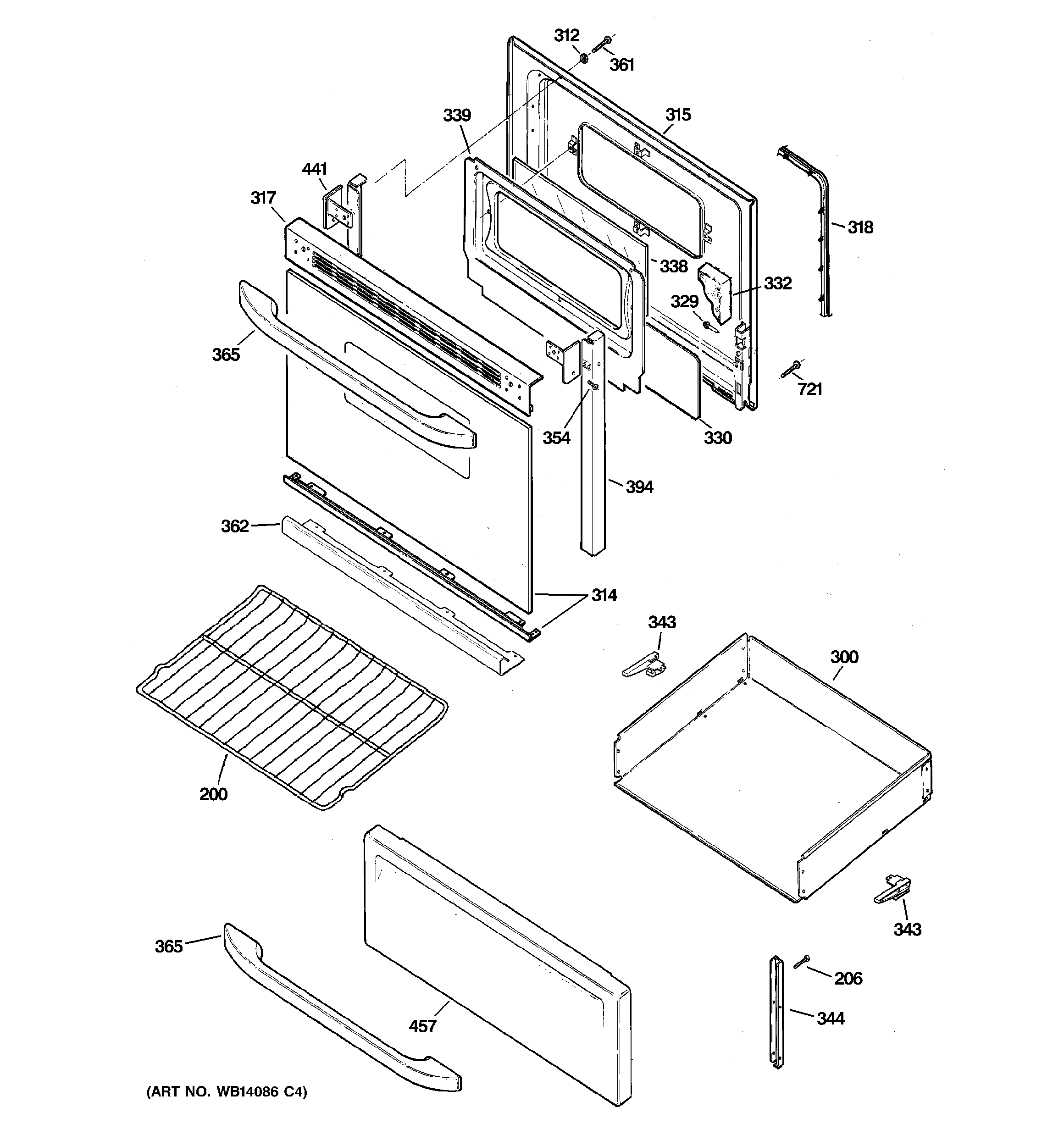 Door & drawer parts