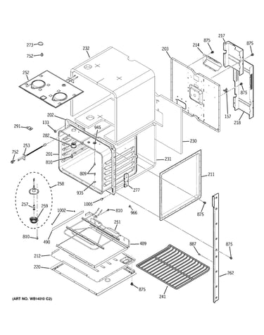 Upper oven