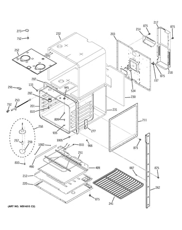 Upper oven