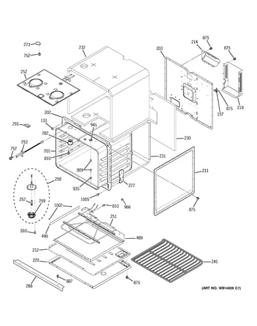 Lower oven