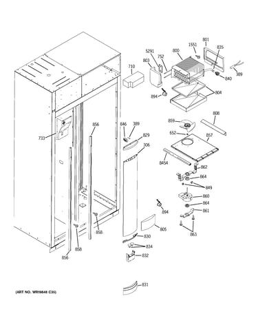 Freezer section