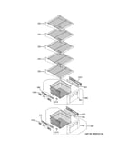 Freezer shelves