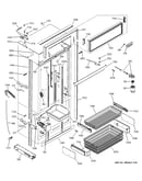 Freezer section, trim & components