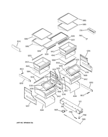 Shelves & drawers