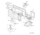 GE JVM1665DN1WW interior pats (1) diagram