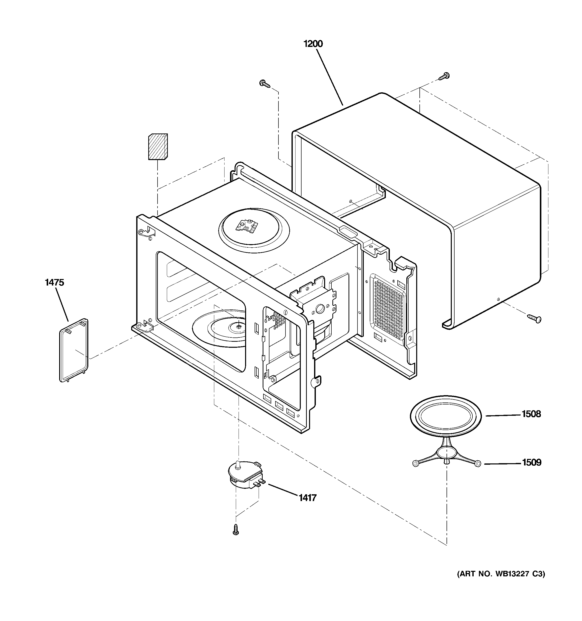 Oven cavity parts