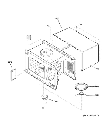 Oven cavity parts