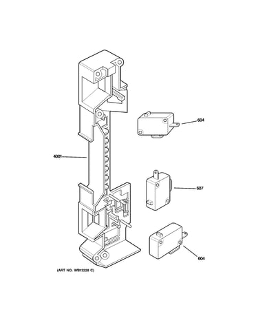 Latch board parts