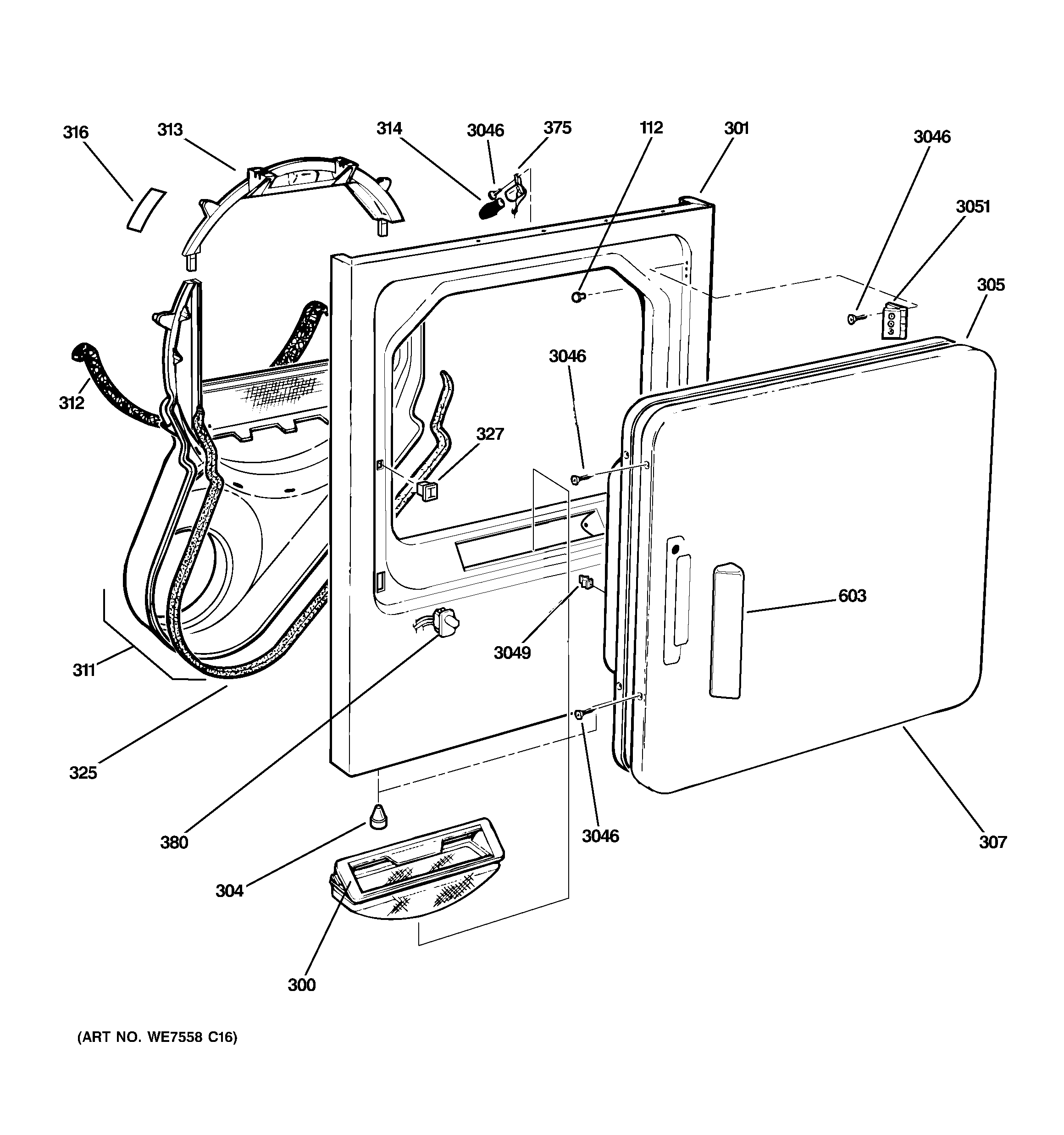 FRONT PANEL  DOOR