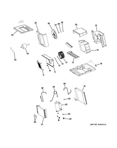 Base pan & unit parts