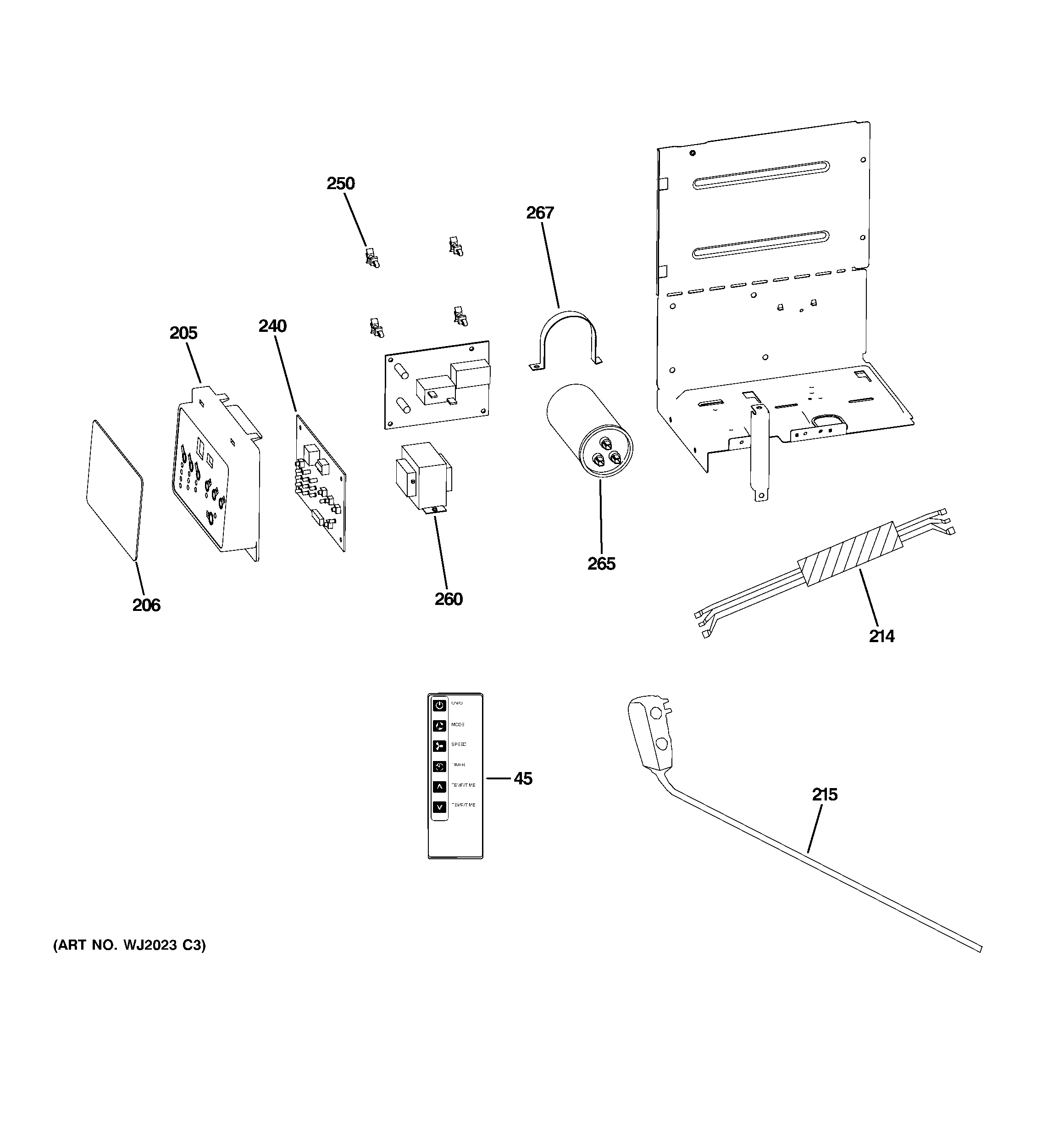 Control parts
