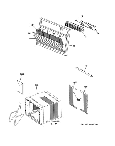 Grille & chassis parts