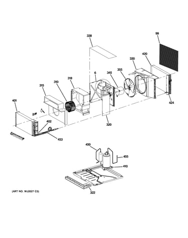 Base pan & unit parts