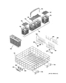 Lower rack assembly