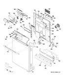 Escutcheon & door assembly