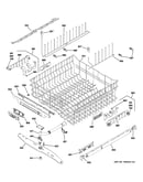 Upper rack assembly