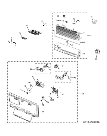 Freezer section