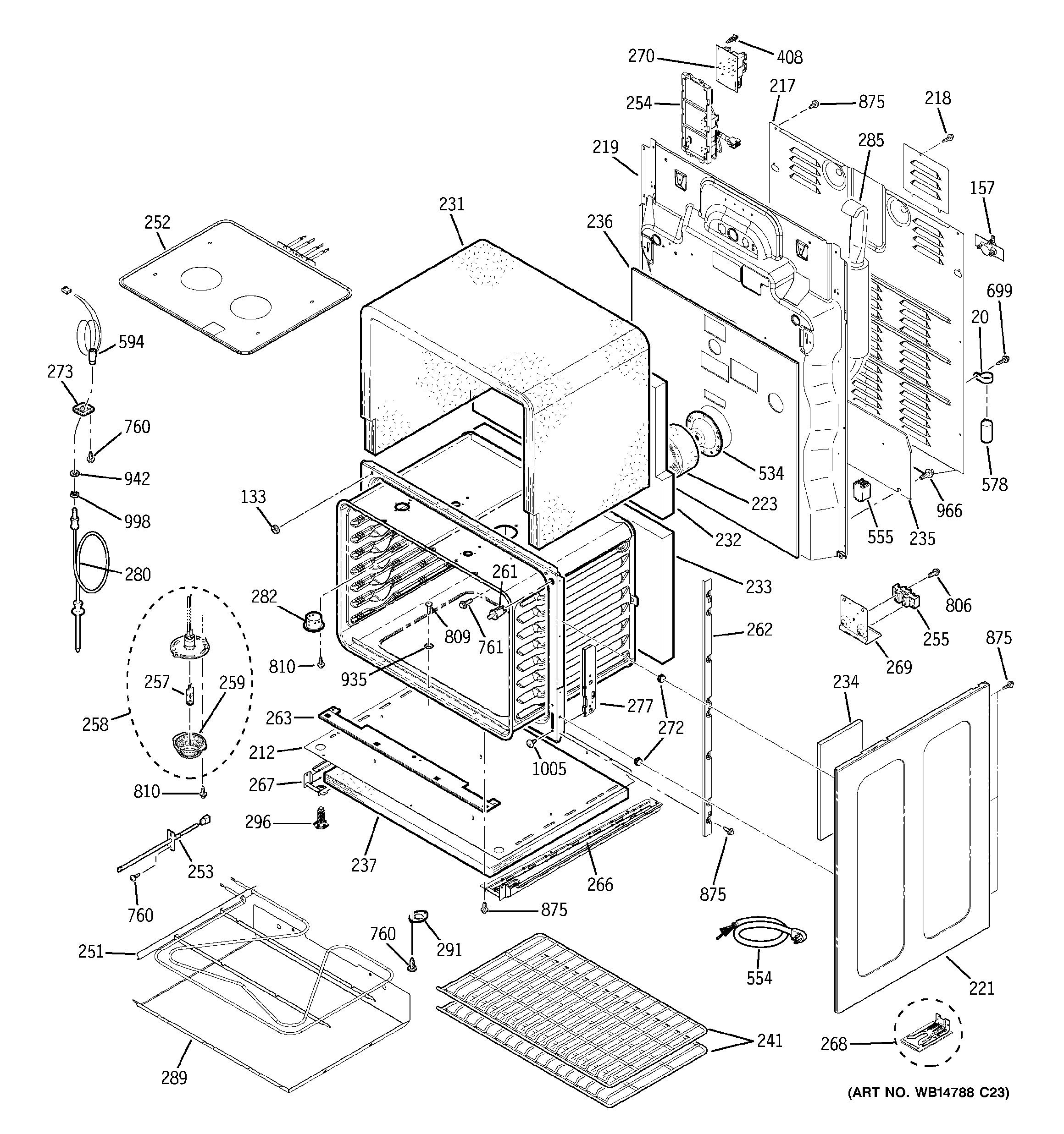 Lower oven
