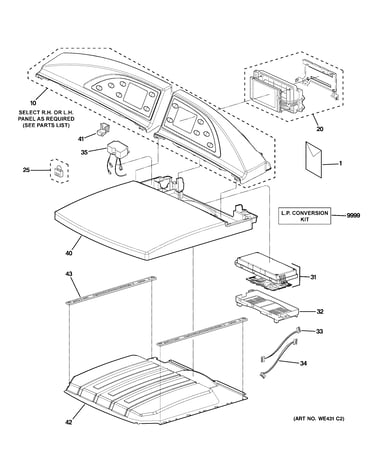 Controls & top panel
