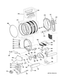 Drum, blower & motor