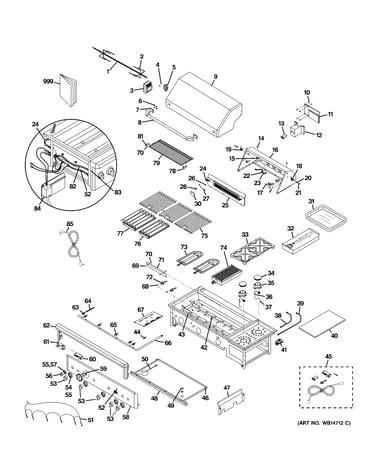 Control panel & cooktop