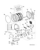 Drum, blower & motor
